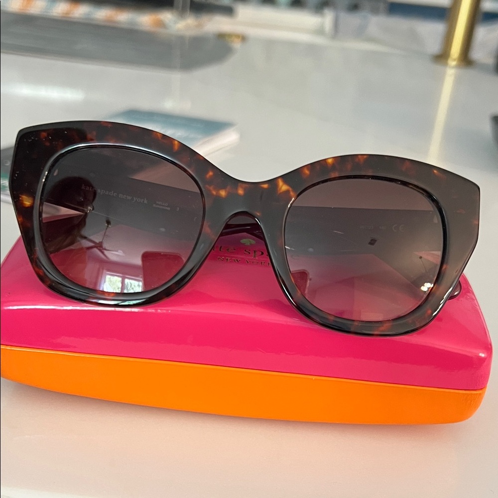 Kate Spade Tortoise Frame Sunglasses